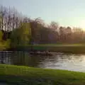 Punting in the setting sun, A Trip to Trinity College, Cambridge - 23rd March 1986