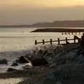 Crashing waves on the beach, A CB Reunion and a Trip to the Beach, Barton on Sea, Hampshire - 4th April 1986