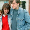 Nosher spots Tim Heyward in Lymington, A CB Reunion and a Trip to the Beach, Barton on Sea, Hampshire - 4th April 1986