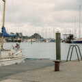 The river at Lymington, A CB Reunion and a Trip to the Beach, Barton on Sea, Hampshire - 4th April 1986
