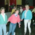 Blurry skaters, A CB Reunion and a Trip to the Beach, Barton on Sea, Hampshire - 4th April 1986