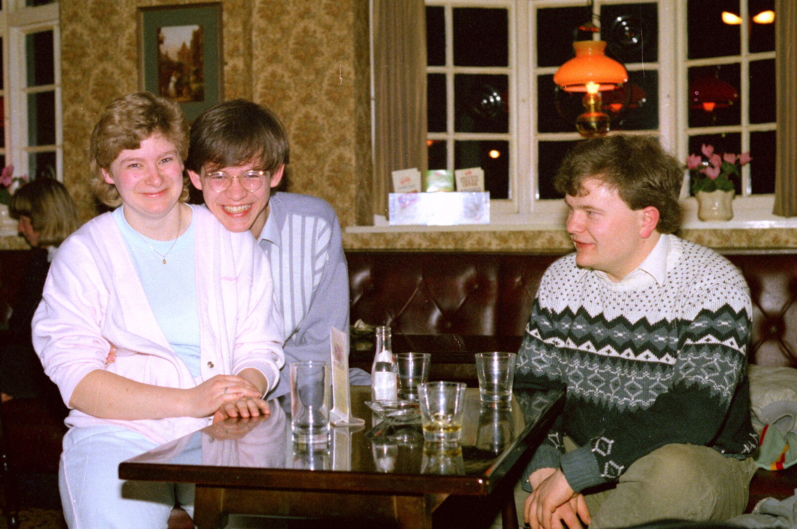 Anna, Phil and Hamish from Easter With Sean in Macclesfield, Cheshire - 6th April 1986