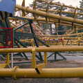 A tangle of tracks on the Corkscrew at Alton Towers, Easter With Sean in Macclesfield, Cheshire - 6th April 1986