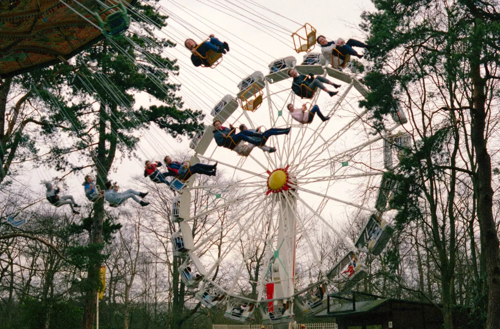 Whirling around, from Easter With Sean in Macclesfield, Cheshire - 6th April 1986