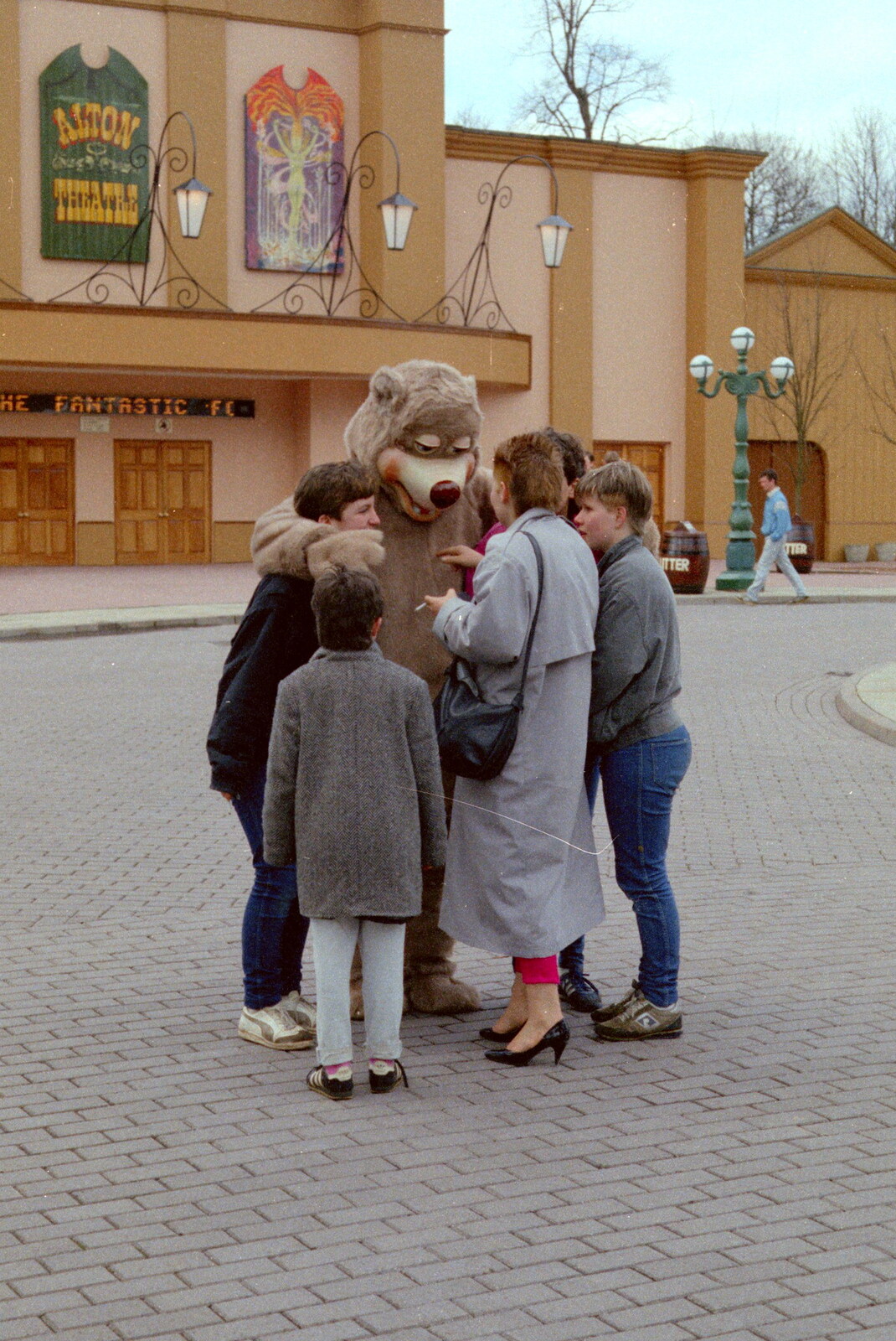 A large bear meets and greets from Easter With Sean in Macclesfield, Cheshire - 6th April 1986