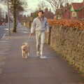 Sean runs down Ryles Park Avenue, Easter With Sean in Macclesfield, Cheshire - 6th April 1986