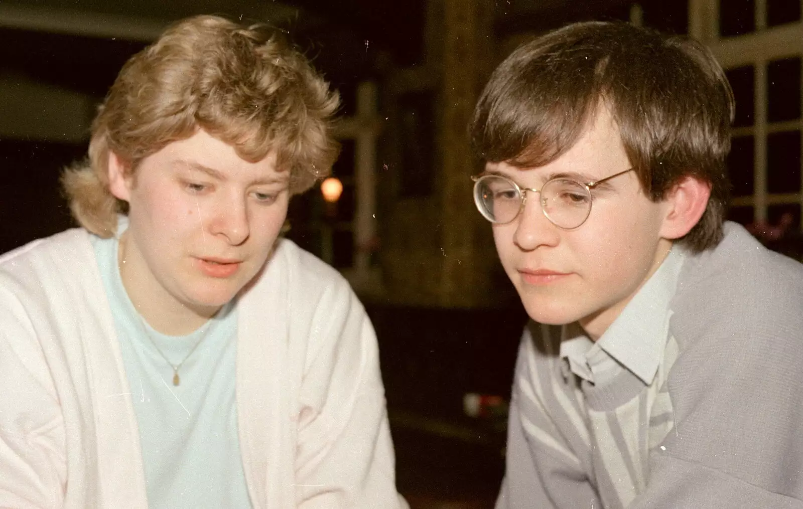 Anna and Phil, from Easter With Sean in Macclesfield, Cheshire - 6th April 1986