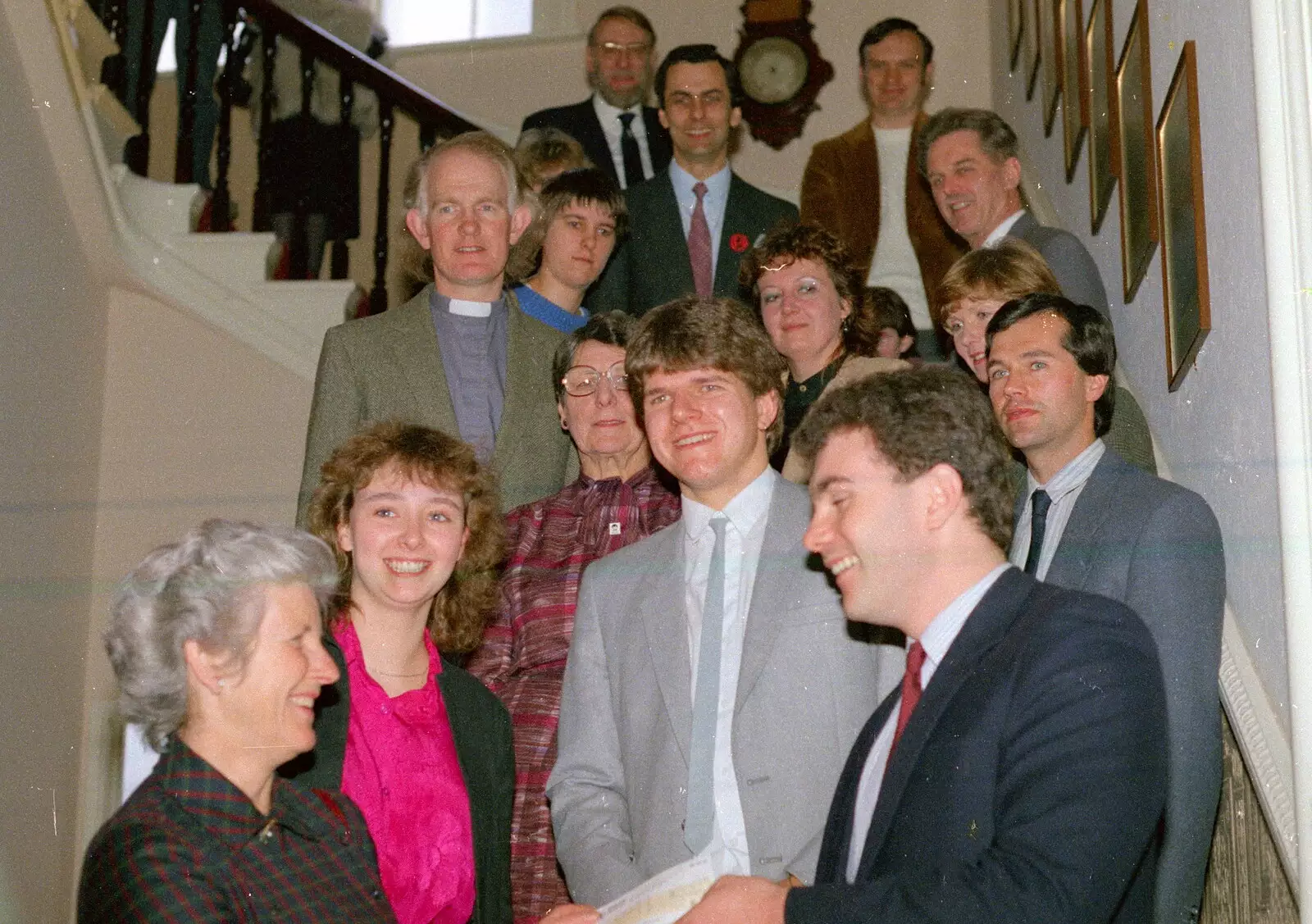 Another cheque photo, from Uni: Student Politics, and Hanging Around The Hoe, Plymouth - 12th April 1986