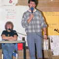 Mark Wilkins gives his speech, Uni: Student Politics, and Hanging Around The Hoe, Plymouth - 12th April 1986