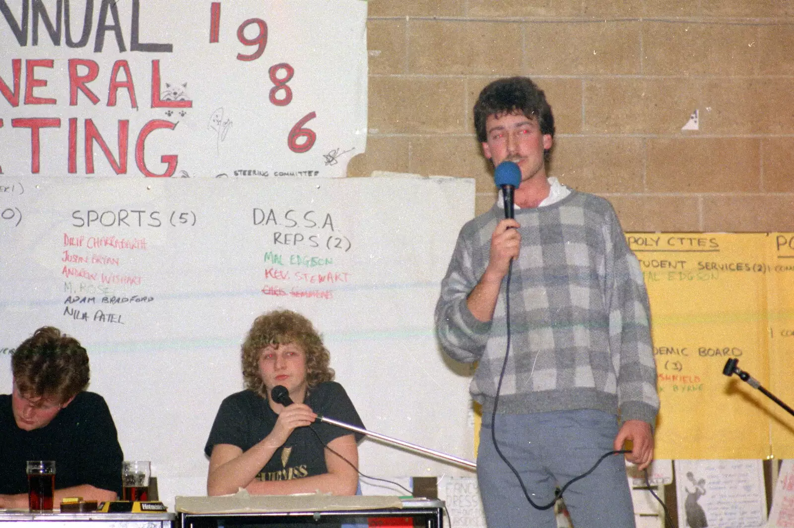 Mark Wilkins again, from Uni: Student Politics, and Hanging Around The Hoe, Plymouth - 12th April 1986