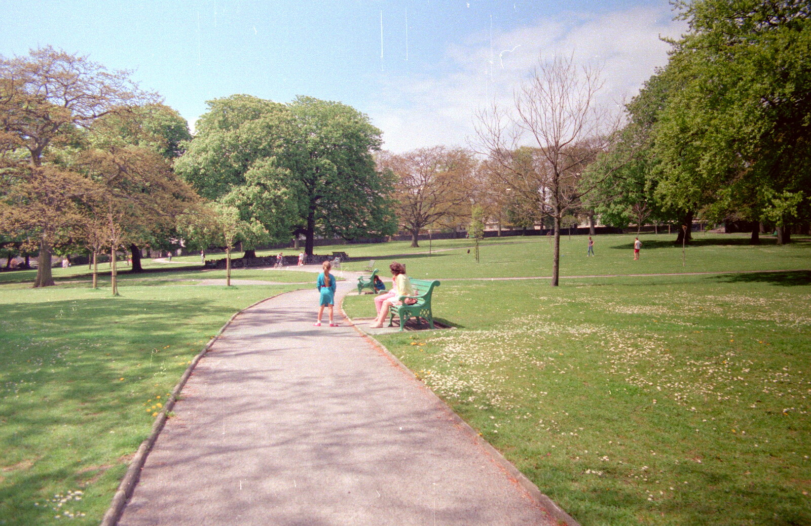 Beaumont Park from Uni: Student Politics, and Hanging Around The Hoe, Plymouth - 12th April 1986