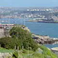 Looking towards Plymstock, Uni: Student Politics, and Hanging Around The Hoe, Plymouth - 12th April 1986