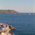 The edge of the derelict Tinside Lido, Uni: Student Politics, and Hanging Around The Hoe, Plymouth - 12th April 1986