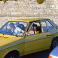 Dave Lock and his beloved yellow Polo, Uni: Student Politics, and Hanging Around The Hoe, Plymouth - 12th April 1986