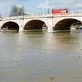 Kingston Bridge over the Thames, Trotsky's Birthday, New Malden, Kingston Upon Thames - 20th April 1986