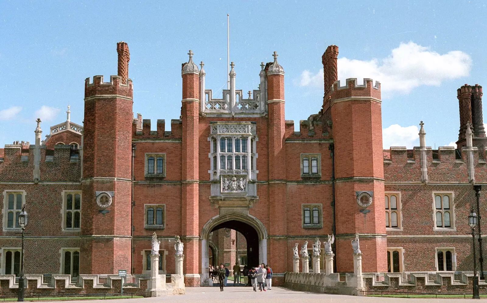 Hampton Court, from Trotsky's Birthday, New Malden, Kingston Upon Thames - 20th April 1986