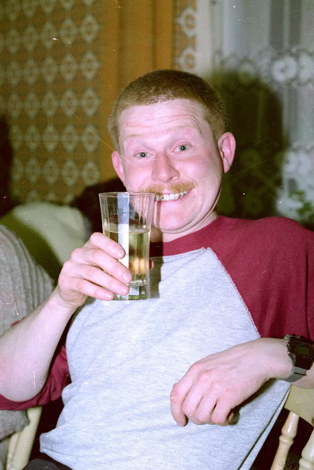 Mark, the Cromwell Road landlord, from Uni: A Breadsticks Dinner Party and a Night in PPSU, Cromwell Road, Plymouth - 28th April 1986