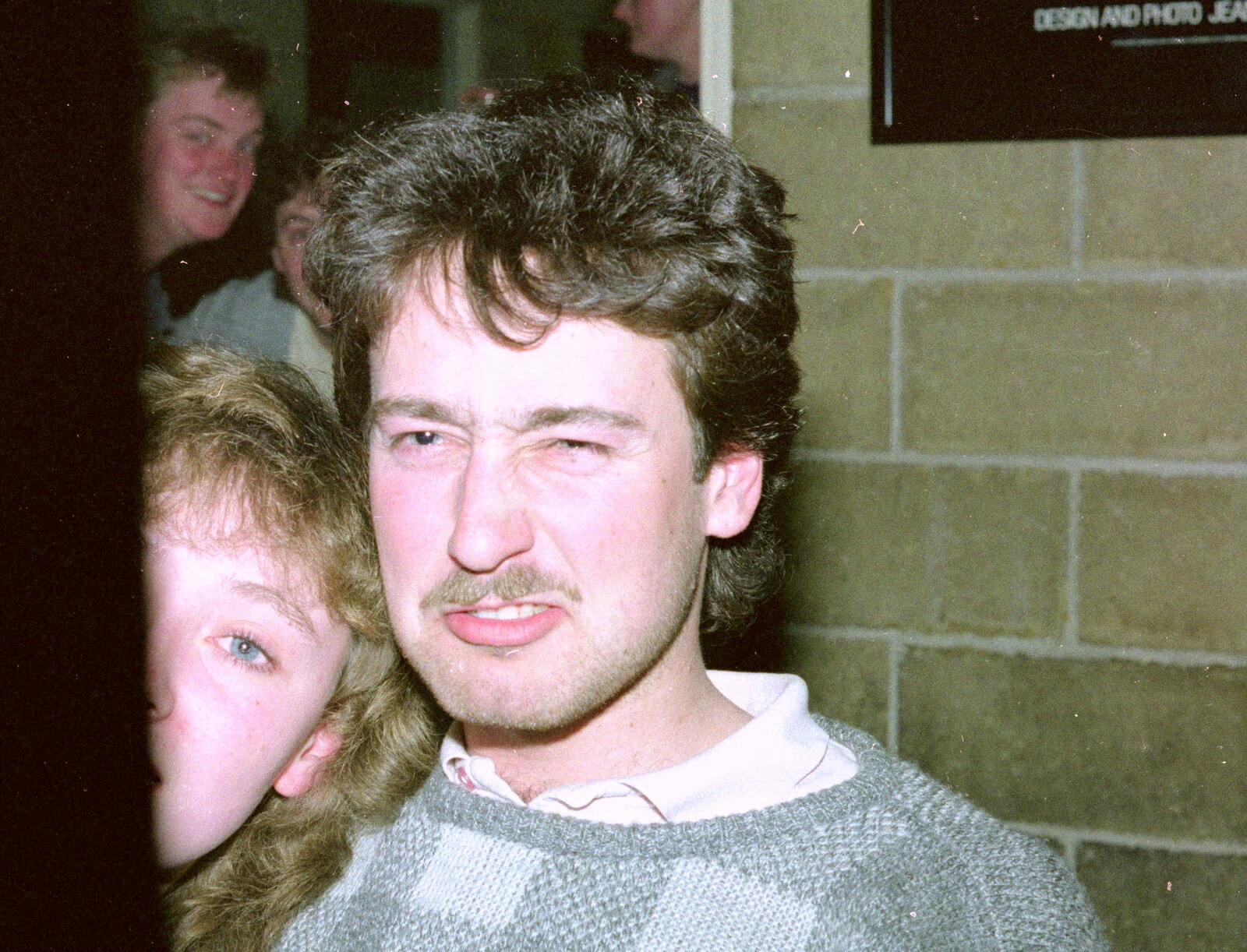 Mark Wilkins and a bit of Alison from Uni: A Breadsticks Dinner Party and a Night in PPSU, Cromwell Road, Plymouth - 28th April 1986