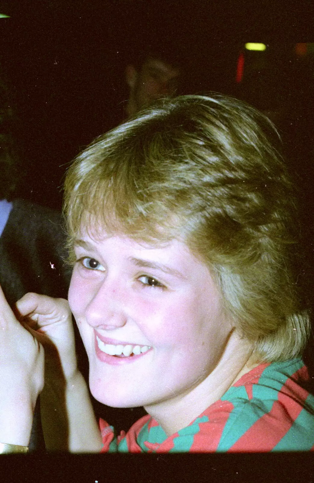 Sam Kennedy's girlfriend, from Uni: A Breadsticks Dinner Party and a Night in PPSU, Cromwell Road, Plymouth - 28th April 1986