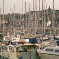 A forest of boat masts, Uni: Scenes of Plymouth and the PPSU Bar, Plymouth Polytechnic, Devon - 28th April 1986