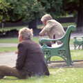 The two tramps in Beaumont Park, Uni: Scenes of Plymouth and the PPSU Bar, Plymouth Polytechnic, Devon - 28th April 1986