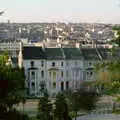 A view into the centre of Plymouth, Uni: Scenes of Plymouth and the PPSU Bar, Plymouth Polytechnic, Devon - 28th April 1986