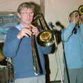 Trad trombone, Uni: Night and Day on the Barbican, Plymouth, Devon - 1st May 1986
