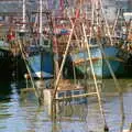 A scuttled fishing boat in Sutton Harbour, Uni: Night and Day on the Barbican, Plymouth, Devon - 1st May 1986