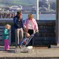 People with ice creams on the Mayflower Steps, Uni: Night and Day on the Barbican, Plymouth, Devon - 1st May 1986