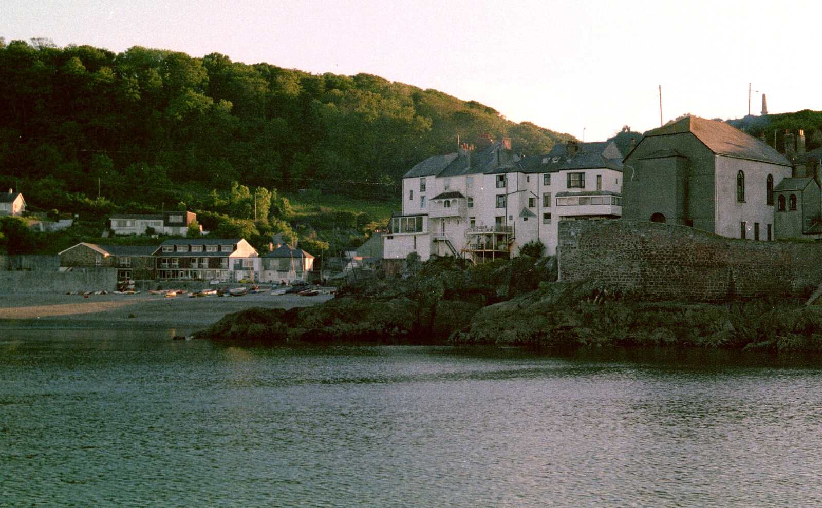 Cawsands on the Rame Peninsula from Uni: A Student Booze Cruise, Plymouth Sound, Devon - 2nd May 1986