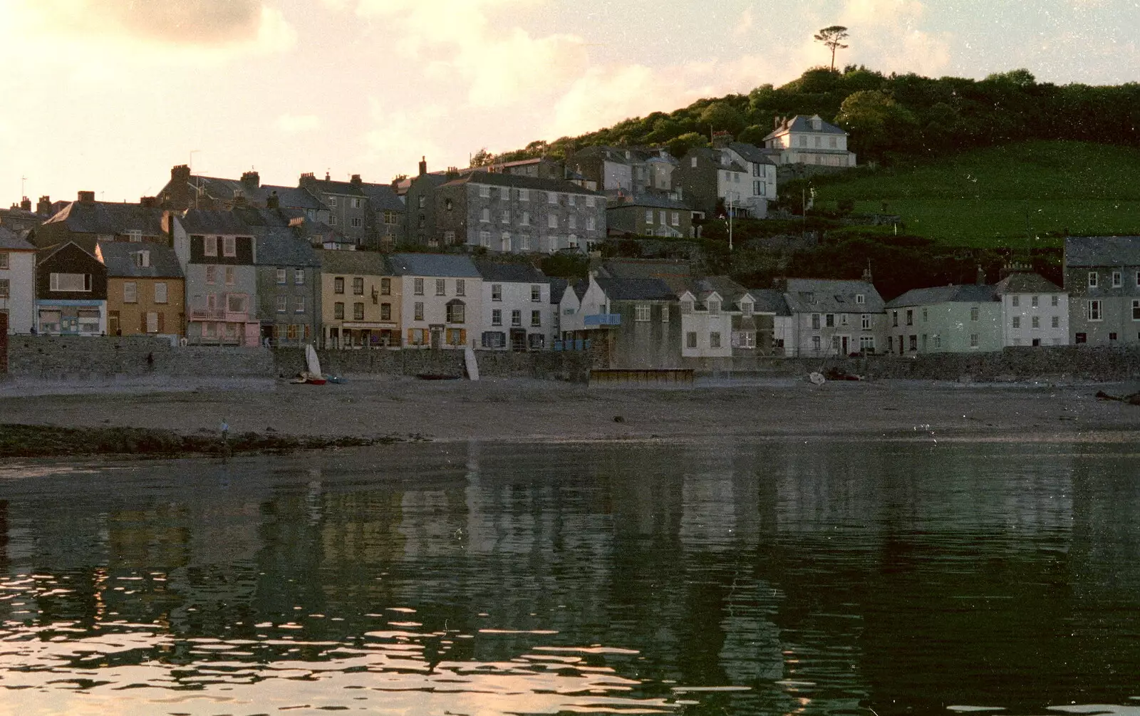 Another view of Cawsands, from Uni: A Student Booze Cruise, Plymouth Sound, Devon - 2nd May 1986