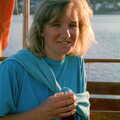A BABS student, Uni: A Student Booze Cruise, Plymouth Sound, Devon - 2nd May 1986