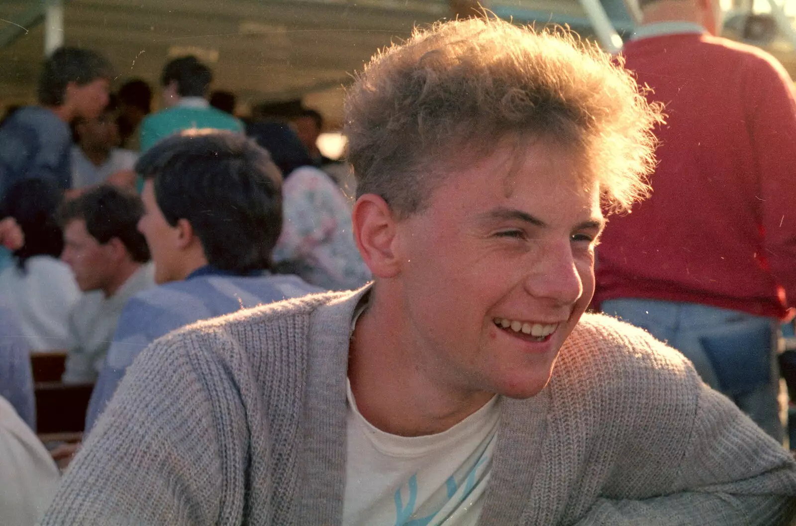 Malcolm, the 'Dorchester Boy', from Uni: A Student Booze Cruise, Plymouth Sound, Devon - 2nd May 1986