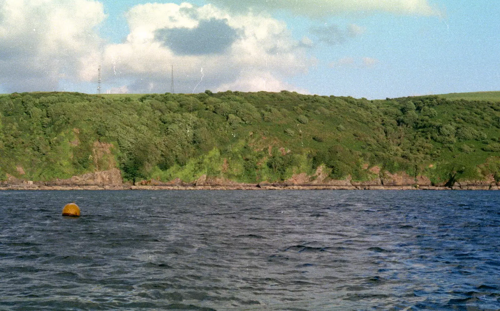 Out by Mount Batten, from Uni: A Student Booze Cruise, Plymouth Sound, Devon - 2nd May 1986