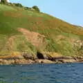 A gorsey headland, Uni: A Student Booze Cruise, Plymouth Sound, Devon - 2nd May 1986