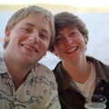 Nick Aarons and friend, Uni: A Student Booze Cruise, Plymouth Sound, Devon - 2nd May 1986