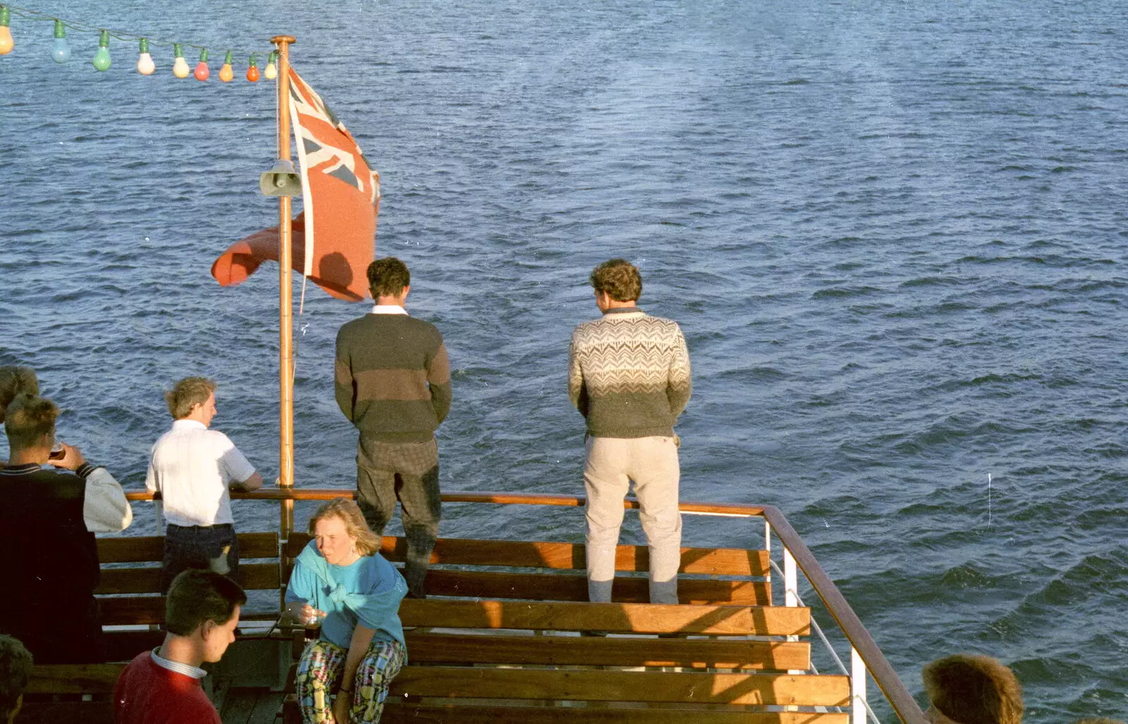 More 'relief', from Uni: A Student Booze Cruise, Plymouth Sound, Devon - 2nd May 1986