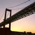 The Tamar road bridge, Uni: A Student Booze Cruise, Plymouth Sound, Devon - 2nd May 1986