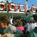 Malc and Mike and a boatload of students, Uni: A Student Booze Cruise, Plymouth Sound, Devon - 2nd May 1986
