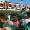 Malc and Mike and a boatload of students, Uni: A Student Booze Cruise, Plymouth Sound, Devon - 2nd May 1986