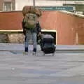 The tramp whose whole life is in a rucksack and trolley, Uni: A Plymouth Hoe Panorama, Plymouth, Devon - 7th May 1986