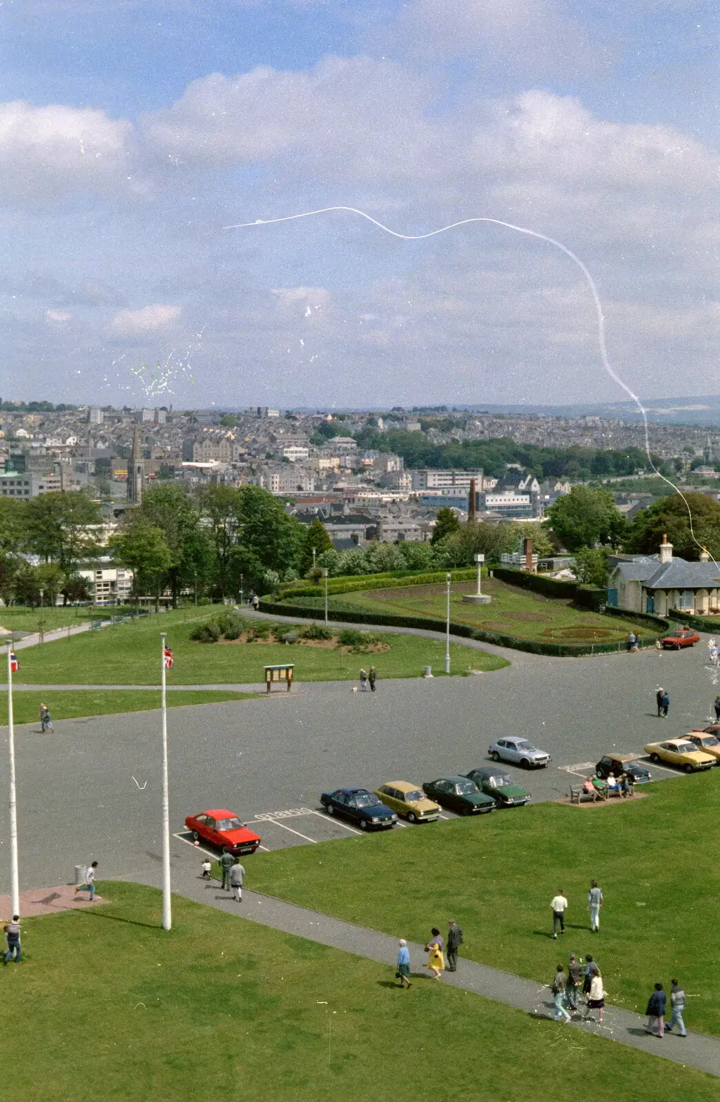 More Hoe Drive, from Uni: A Plymouth Hoe Panorama, Plymouth, Devon - 7th May 1986