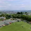 The end of the Hoe, Uni: A Plymouth Hoe Panorama, Plymouth, Devon - 7th May 1986