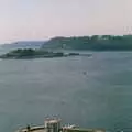 Drakes Island and the Rame Peninsula, Uni: A Plymouth Hoe Panorama, Plymouth, Devon - 7th May 1986