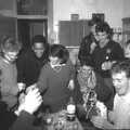 The test drinks are used for their intended purpose, Uni: The Plymouth Polytechnic Satique Project, Salcombe and Plymouth - 10th May 1986