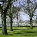 A view of the Barbican from Beaumont Park, Uni: A Tutorial Miscellany and Cromwell Road, Plymouth Polytechnic, Devon - 14th May 1986