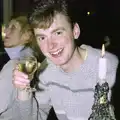 John Stuart  in the Barbican Wine Lodge, Uni: A Tutorial Miscellany and Cromwell Road, Plymouth Polytechnic, Devon - 14th May 1986