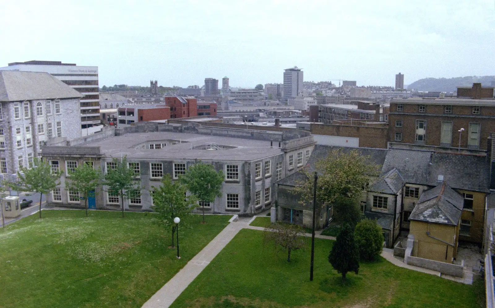 The Cobourg Street Annex, from Uni: A Tutorial Miscellany and Cromwell Road, Plymouth Polytechnic, Devon - 14th May 1986