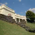 The Belvedere: a favourite sunbathing spot on Plymouth Hoe, Uni: Phil and Anna Visit Nosher, Plymouth, Devon - 18th May 1986