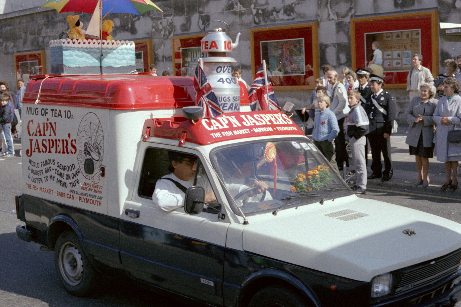 The Cap'n Jasper van from Uni: The Lord Mayor's Procession, Plymouth, Devon - 21st May 1986